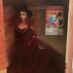 Barbie as Scarlet O’Hara- Red Dress